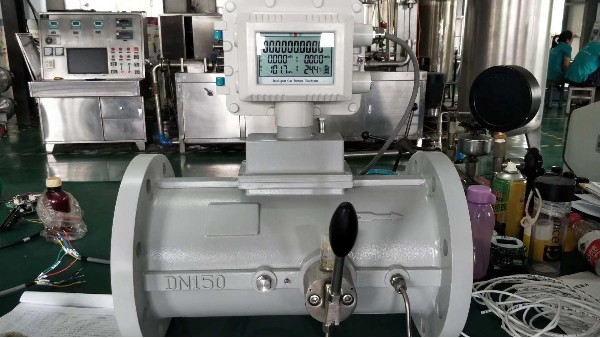 青天儀表2臺氣體渦輪流量計發貨